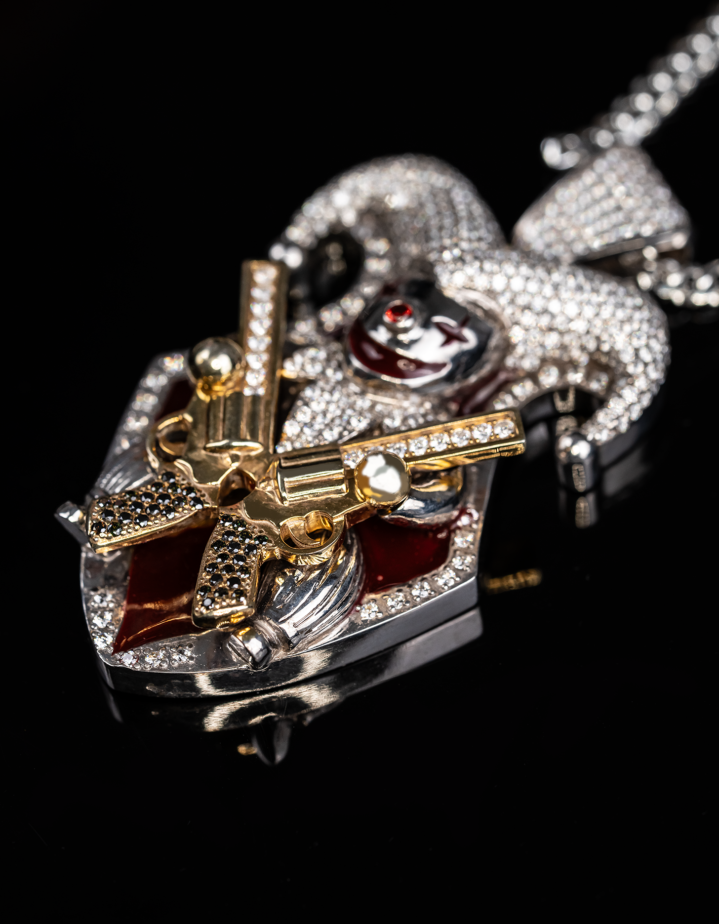 Joker Face Pendant