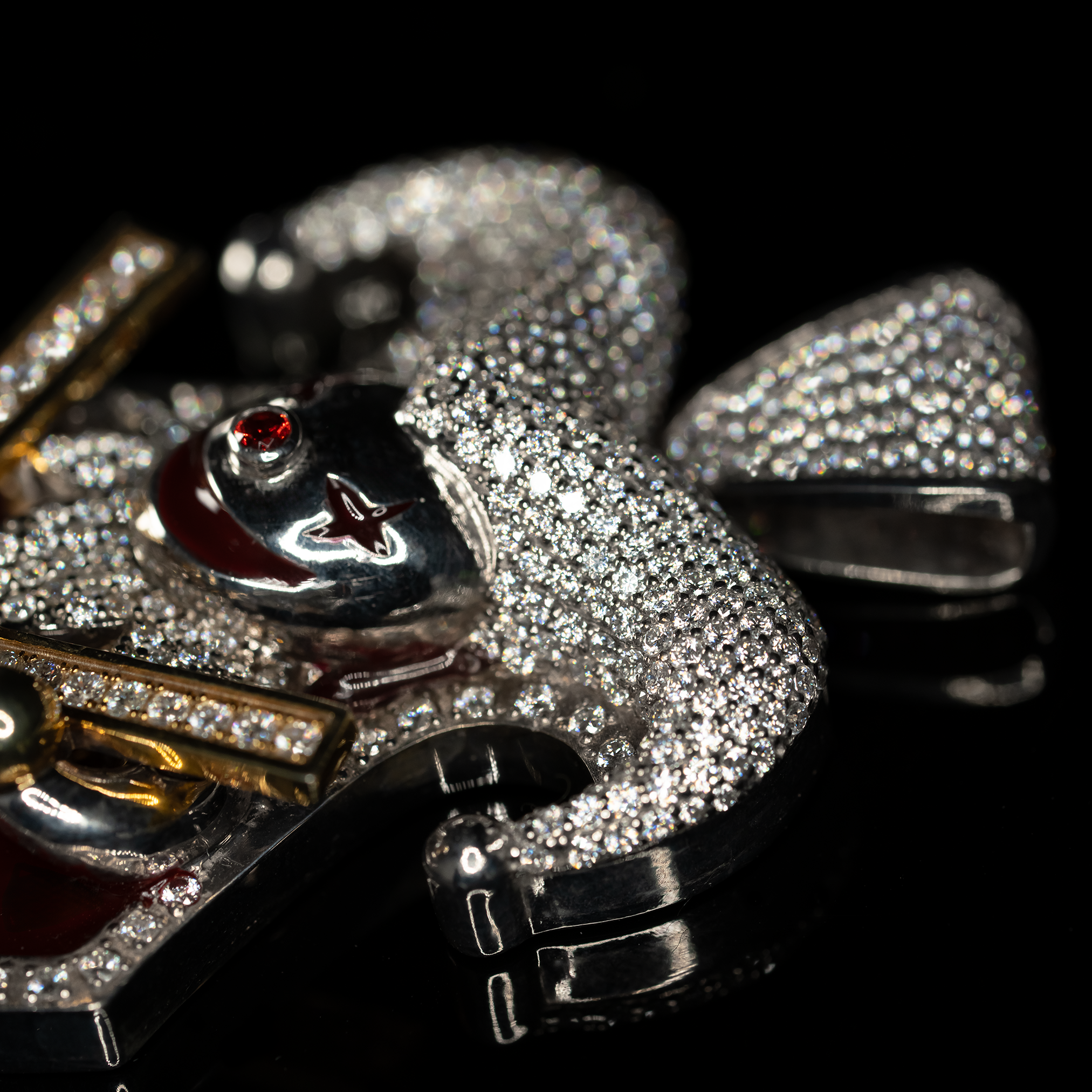 Joker Face Pendant
