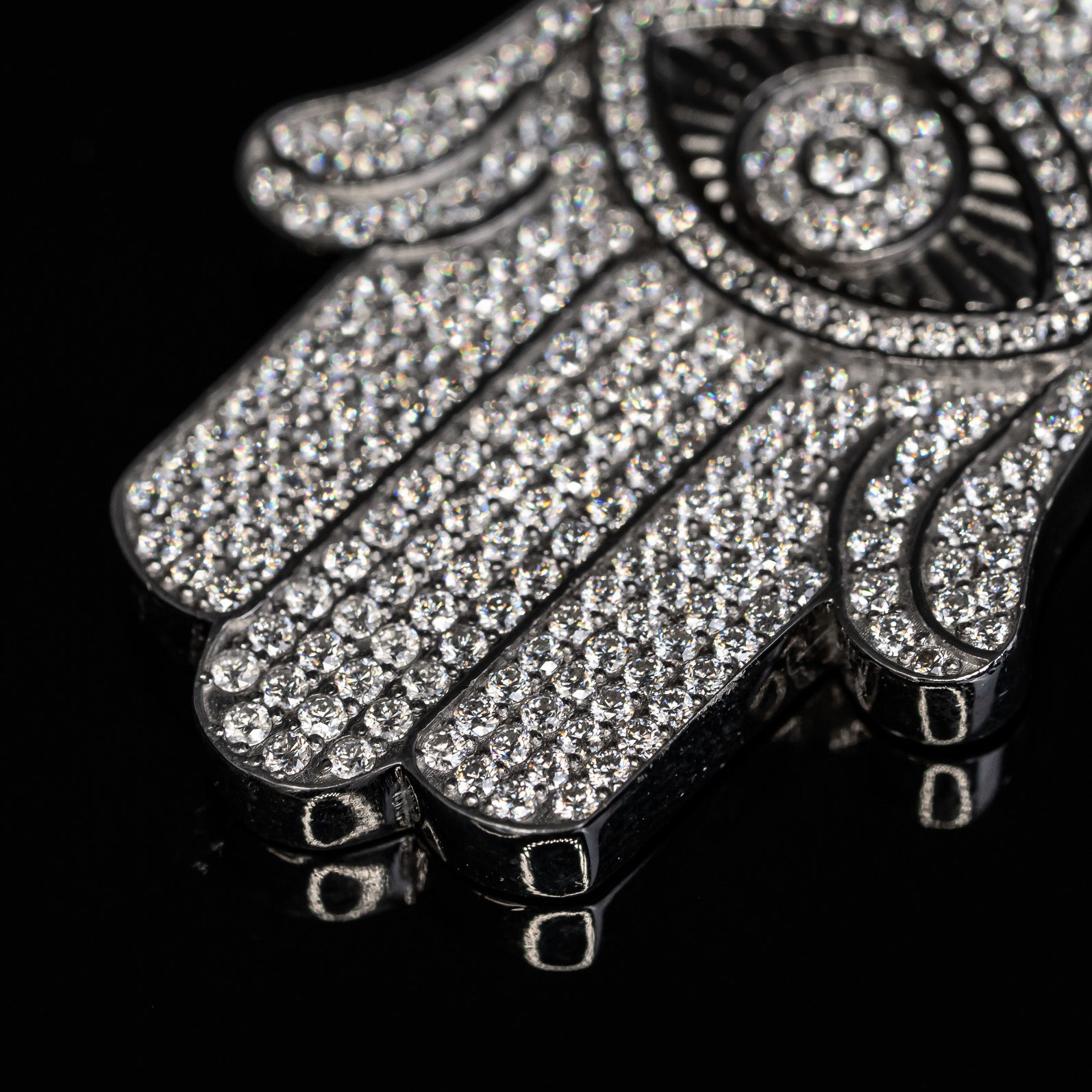 Hamsa Eye Pendant
