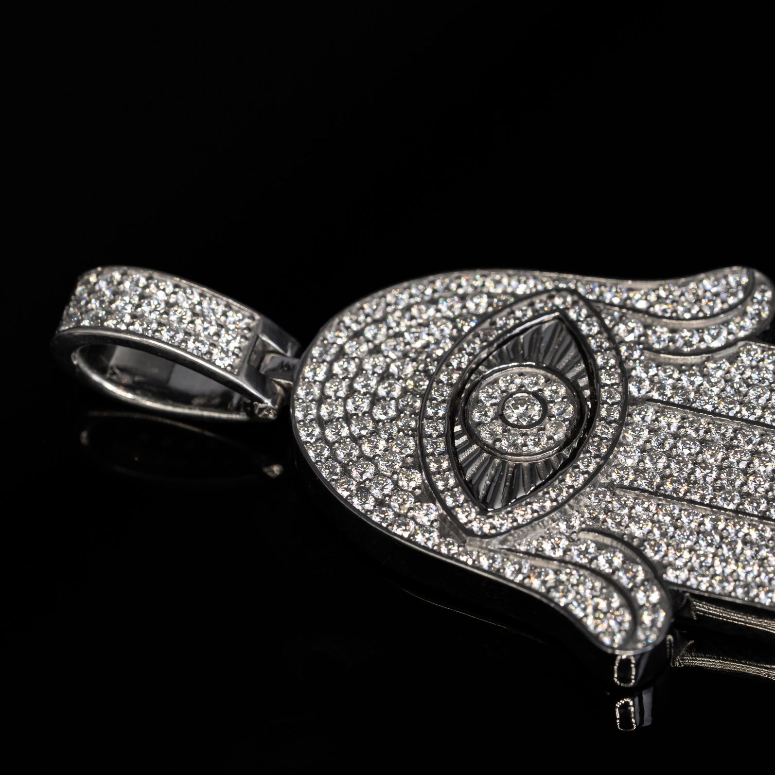 Hamsa Eye Pendant