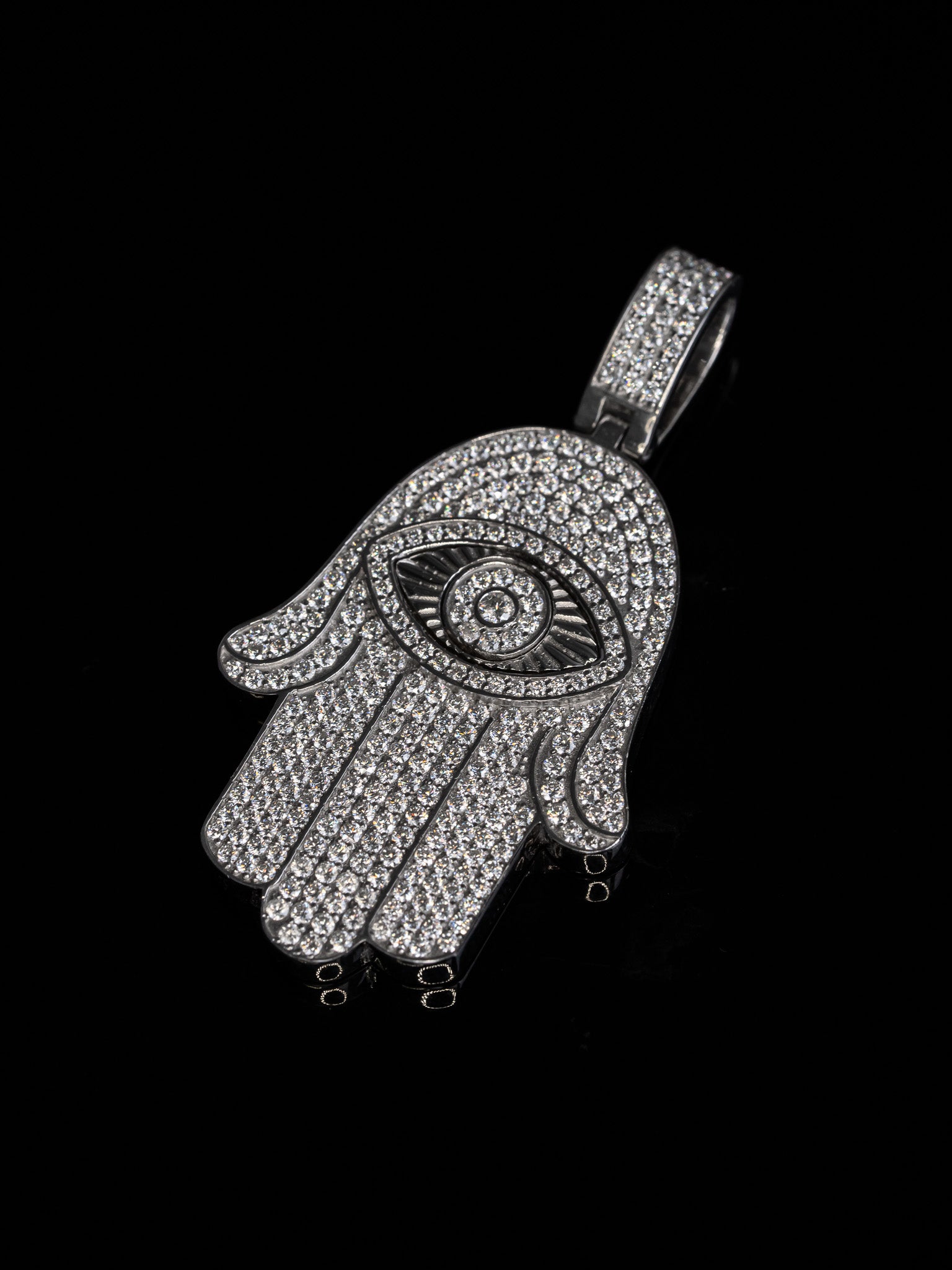 Hamsa Eye Pendant
