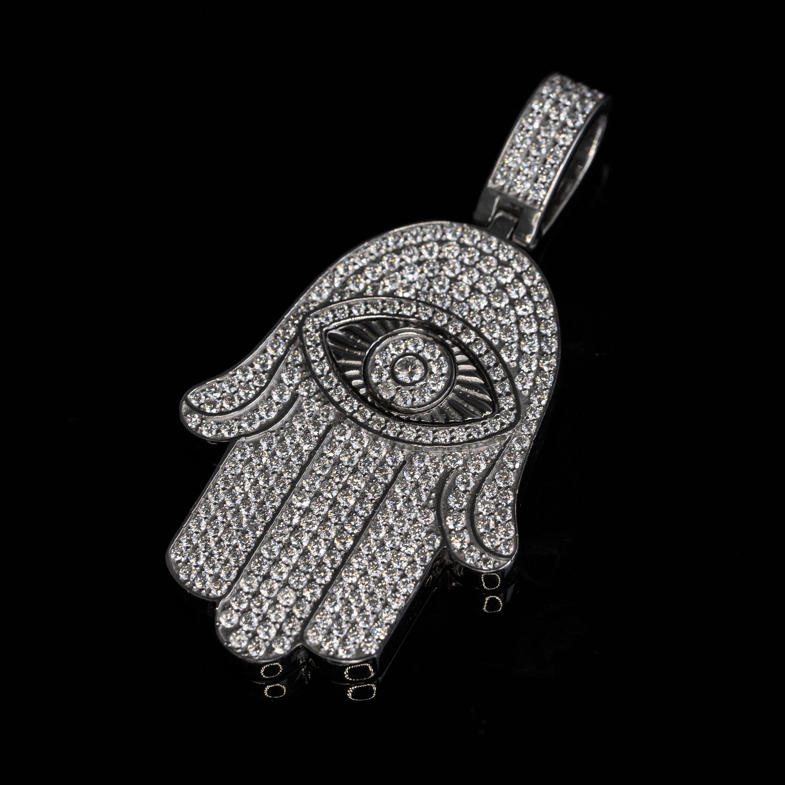 Hamsa Eye Pendant