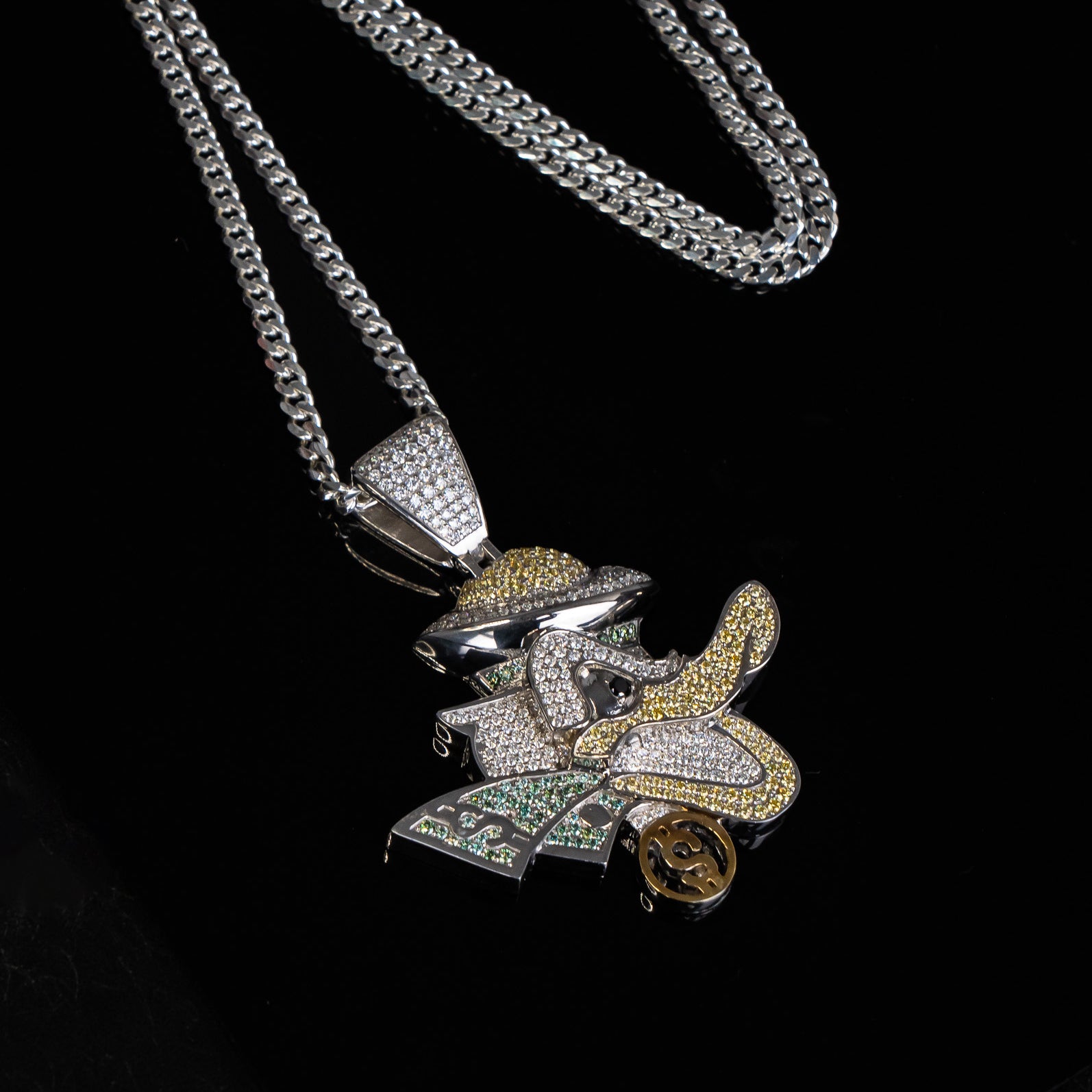 Gangster Duck Pendant